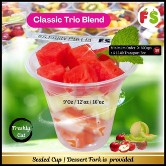 Classic Trio Blend , 9'Oz Wt: 130g+/-
Available Size: 9'oz/12'oz/16'oz