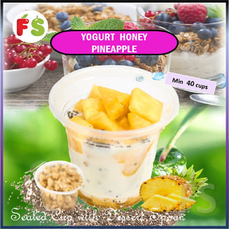 Yogurt HoneyPineapple - N200, 9'Oz Wt: 200 gsm +/-| >40cups onwards