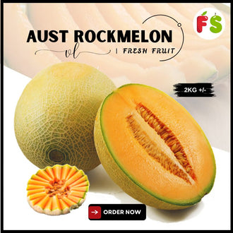 Aust Rockmelon 7/8 >1.8kg  岩甜瓜