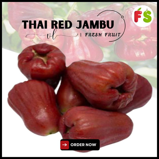 Thai Red Jambo , 5 pcs / Bundle  泰国水翁