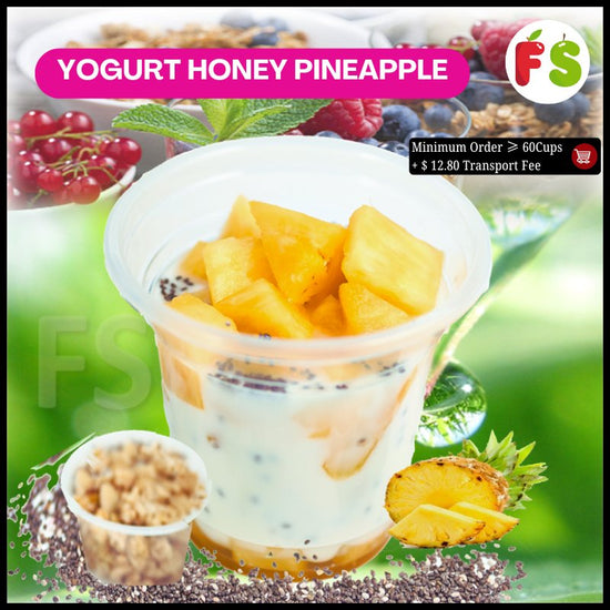 Yogurt HoneyPineapple - 9'Oz Wt: 180 gsm +/-| >40cups onwards