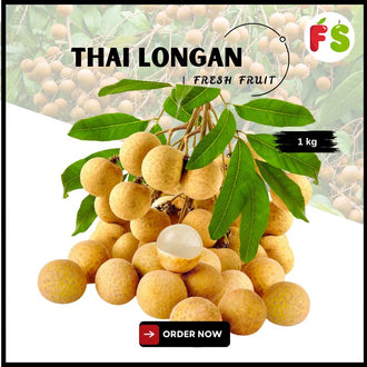 Thai Longan (Pack- 1kg +/- )  泰国龙眼