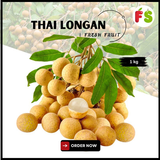 Thai Longan (Pack- 1kg +/- )  泰国龙眼