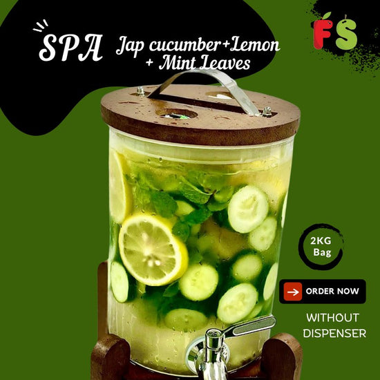 JP Cucumber+Lemon+Mint Leaves for infused water | 2KG