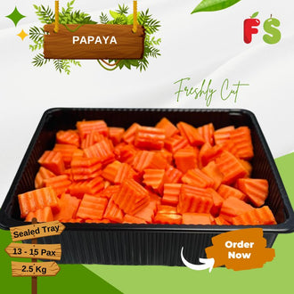 Papaya Sealed Tray , 2.5KG