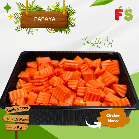 Papaya Sealed Tray , 2.5KG