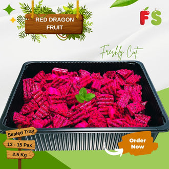 Red Dragon Fruit, Sealed Tray (2.5KG)