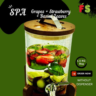 Grapes,Strawberry,basil leaf , sealed bag | 1.5KG