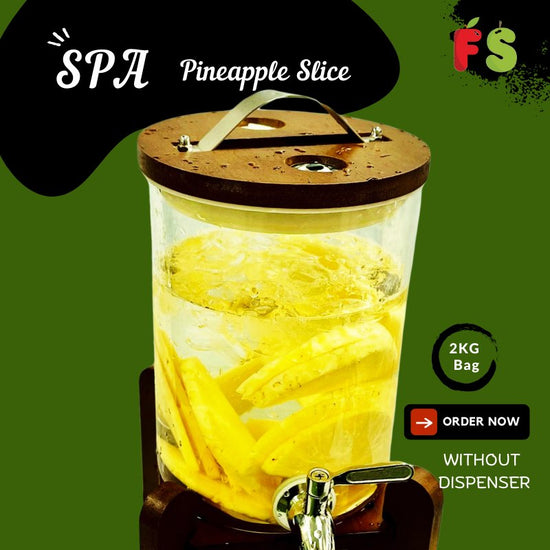 PINEAPPLE Half Slice for Infused Water, Sealed Bag | 2KG