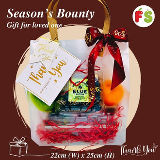 Season’s Bounty Elegant Fruits Bag + TQ Card
Minimum  ≥ $20.00 x  20 bags for delivery.