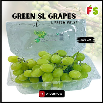 Green SL Grapes 500gm |  无子青葡萄
