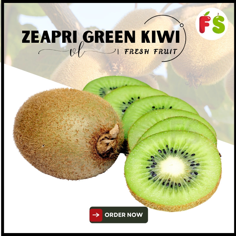 Zespri Green Kiwi 3 Pcs ( Bundle) | 青奇异果– FS Fruity Pte Ltd