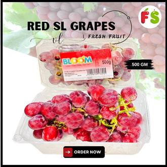 RED Seedless  Grapes 500gm  |  无子红葡萄