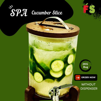 Jap Cucumber Slice for infused water, sealed bag | 2KG