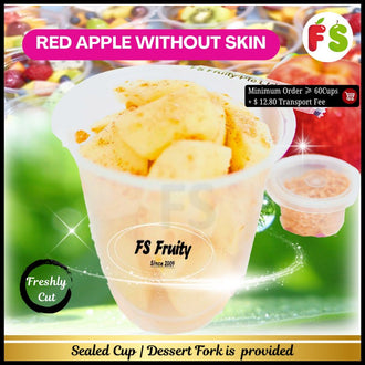 Red Apple+ Peel Skin Orange Cup 红蘋果+橙皮 (杯)