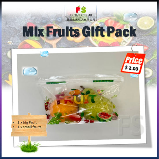 Packs fruits -  2 types | 1 big + 1 small fruits