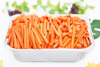 Carrot Stick (2KG) in sealed Tray |  萝卜条