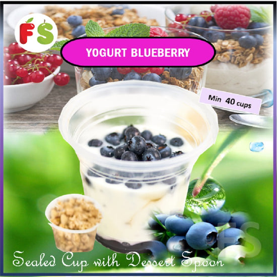 Yogurt Blueberry - N200, 9'Oz  Wt: 200 gsm | >40cups onwards