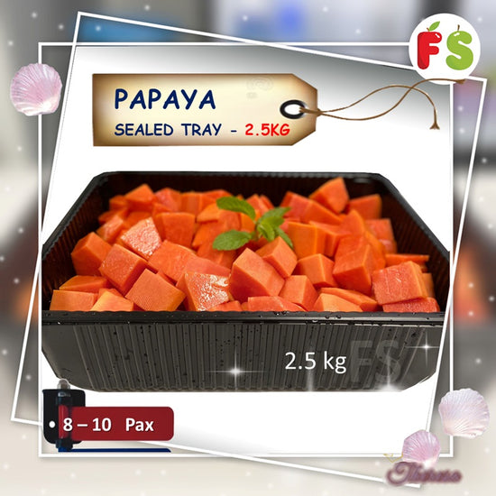 Papaya Sealed Tray , 2.5KG