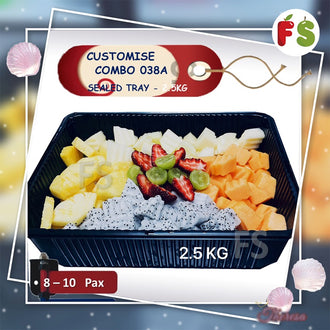 Customize Platter 038A, Sealed Tray (2.5KG)