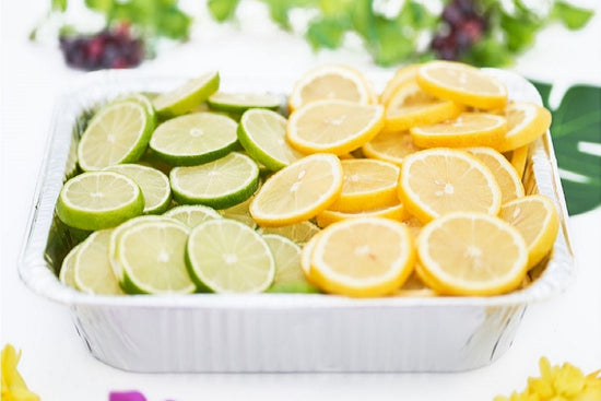 LEMON , LIMES- lemon, green limes
Lemon- 10 nos, cut into 6 wedges
Limes – 8 nos, cut into 6 wedges