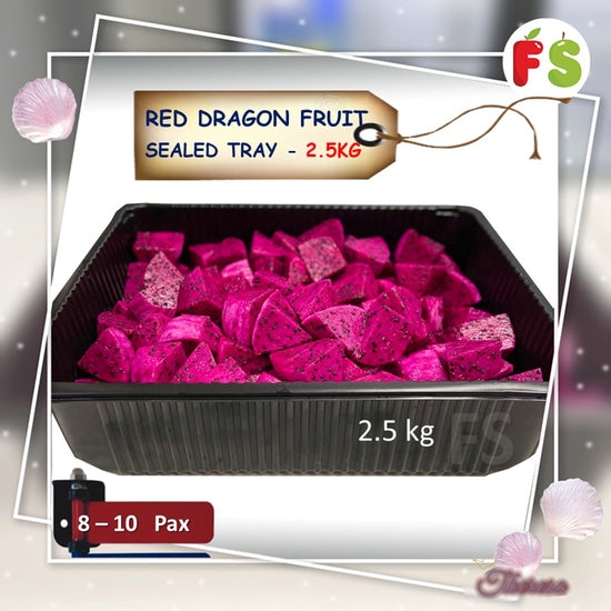 Red Dragon Fruit Platter, 2.5KG+/-
