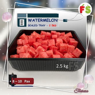 Red Watermelon Sealed Tray, 2.5KG | 西瓜切块