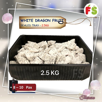 White Dragon fruits Platter, Wt:2.5KG +/-